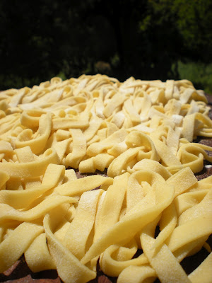 Fettuccine all'Uovo la pasta fresca fatta in casa