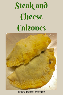 Try this delicious steak and cheese calzone recipe