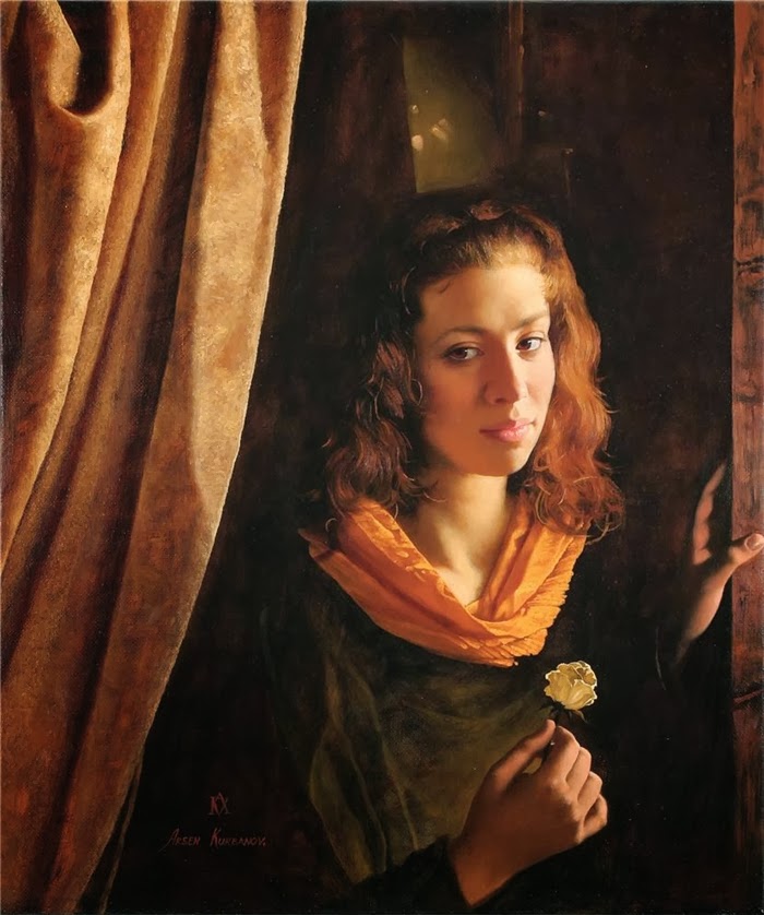Arsen Kurbanov Russian Realist Portrait Painter 1969 Fine Art and You