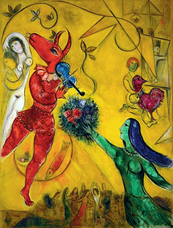 I Violini di Chagall La felicità non è felicità senza una capra che suona il violino
