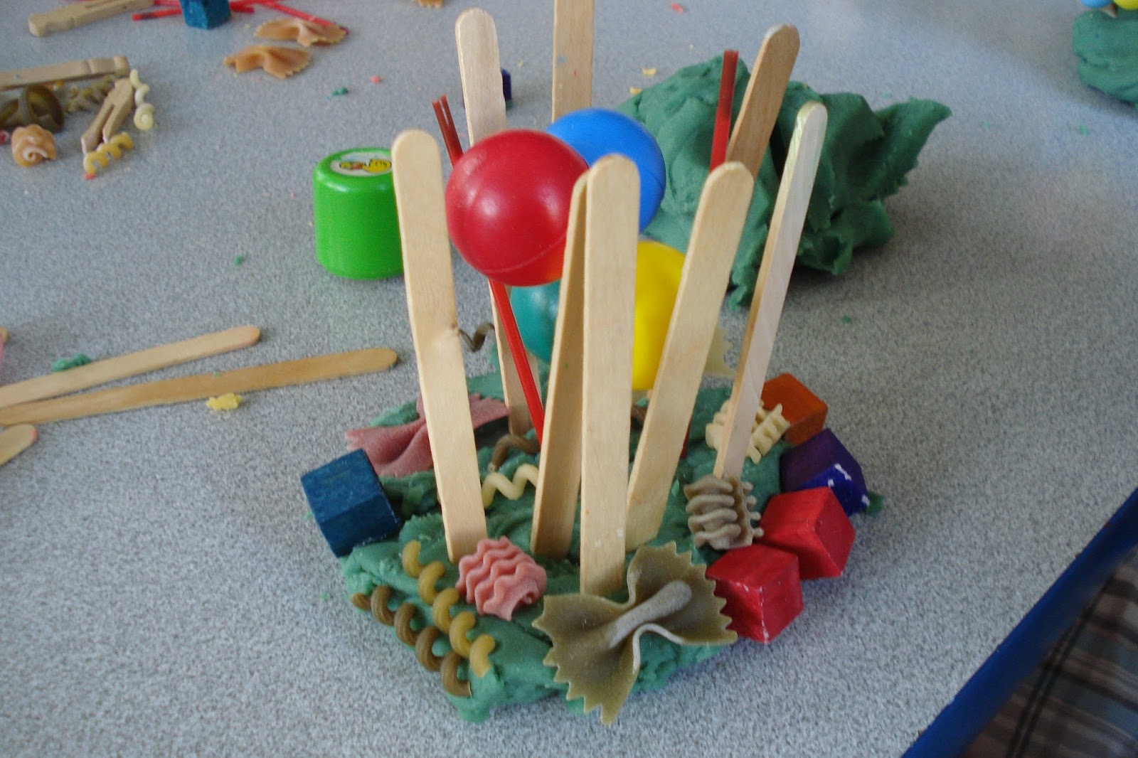 Heidi's Montessori Preschool and Daycare in Tigard, Oregon Play Dough Art