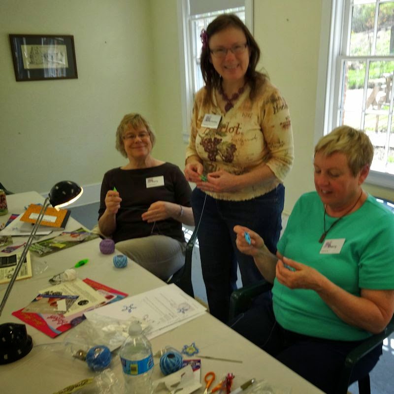Yarnplayer's Tatting Blog Shake Rag Alley Tatting Class