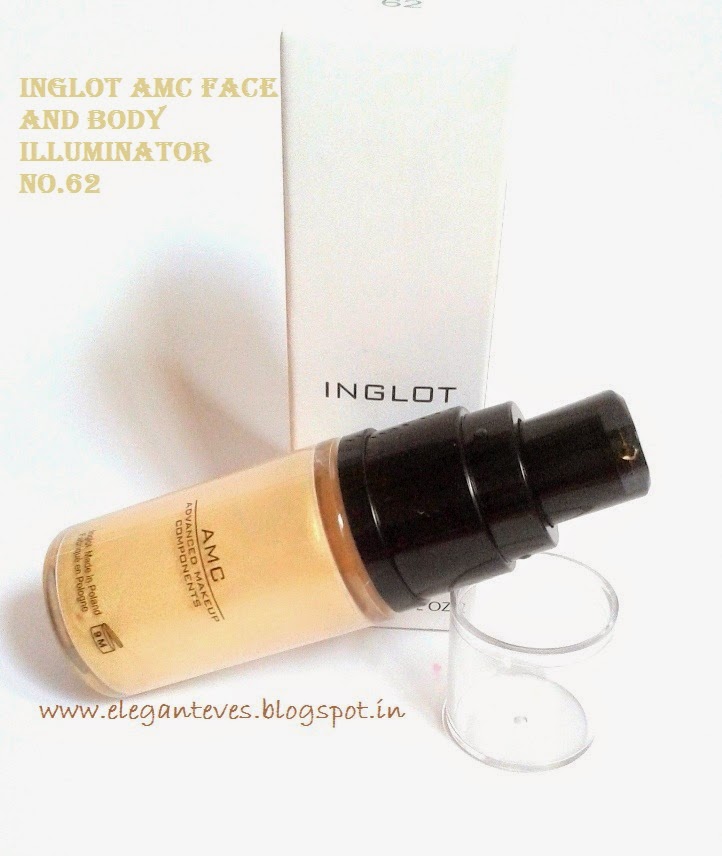 Review of Inglot AMC Face and Body Illuminator No.62 Elegant Eves
