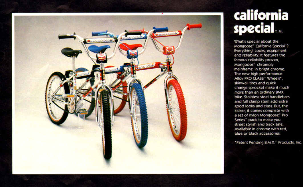 SCREAMIN' WEEKLY 1981 & 1982 MONGOOSE and 1981 MONGOOSE motomag