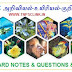 TNPSC Science Notes in Tamil: 6th Standard - Biology - The World of Plants