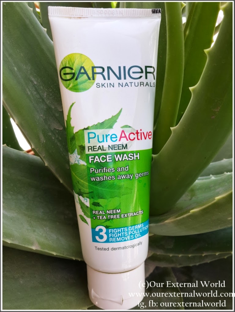 Review Garnier Pure Active Neem Face Wash