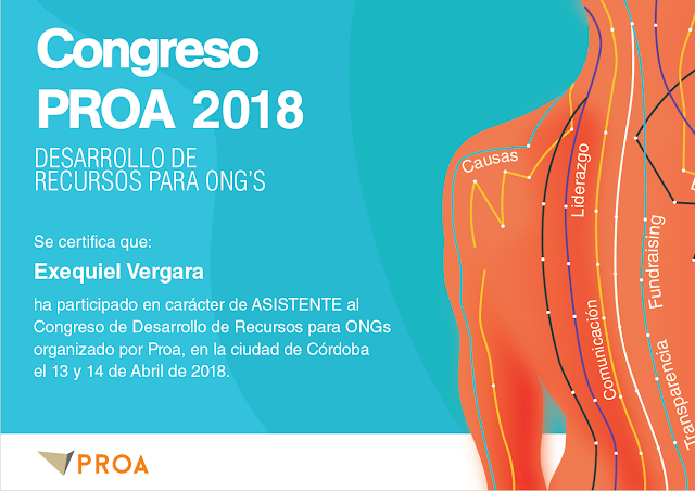 Participación en el Congreso PROA 2018