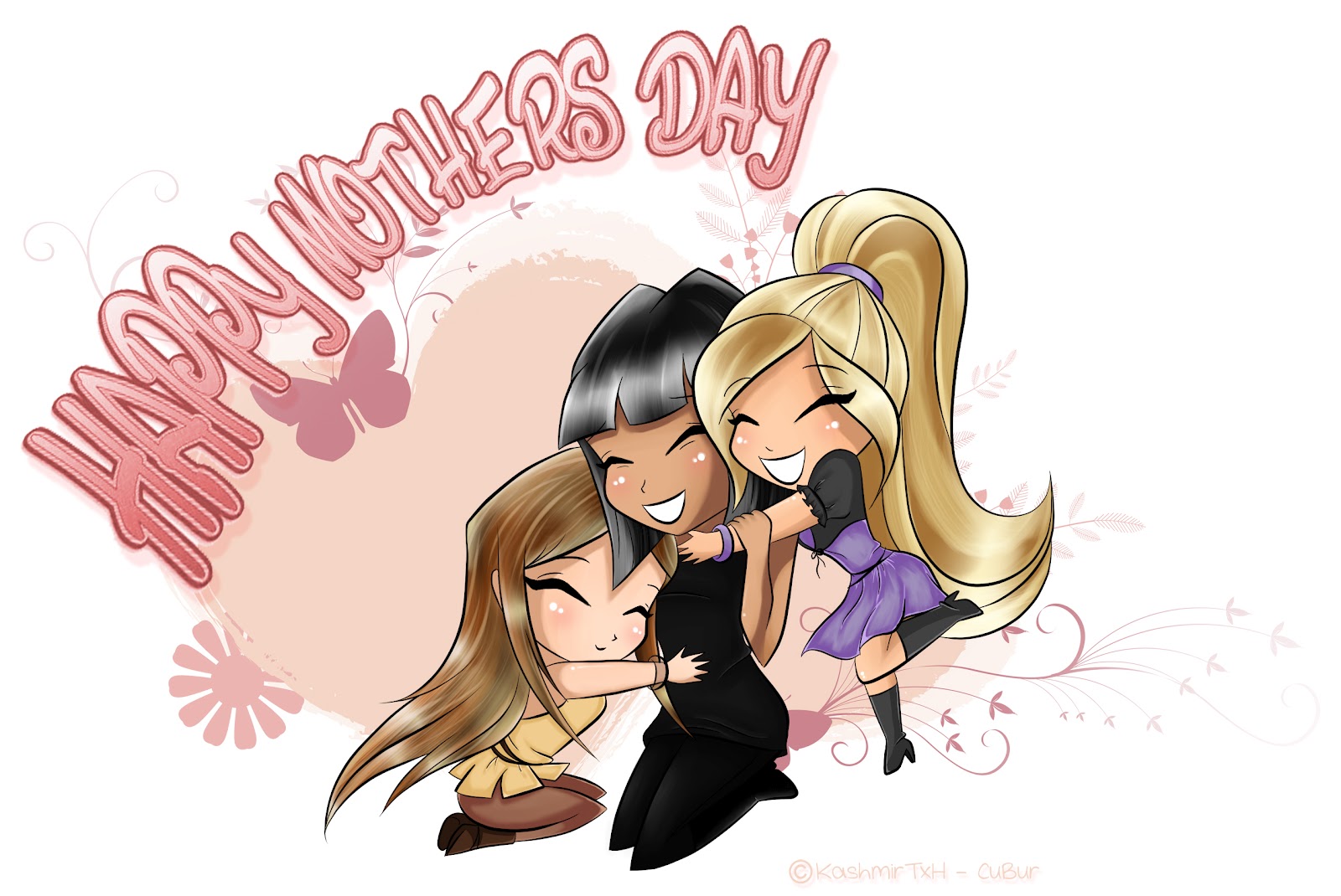 CuBur Drawings: HAPPY MOTHER'S DAY!!!