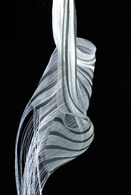Flexible Fashion: Sculptural Knit Fabric: HyunJin Yun talented Korean ...