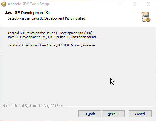 Install SDK to Work with Android Studio