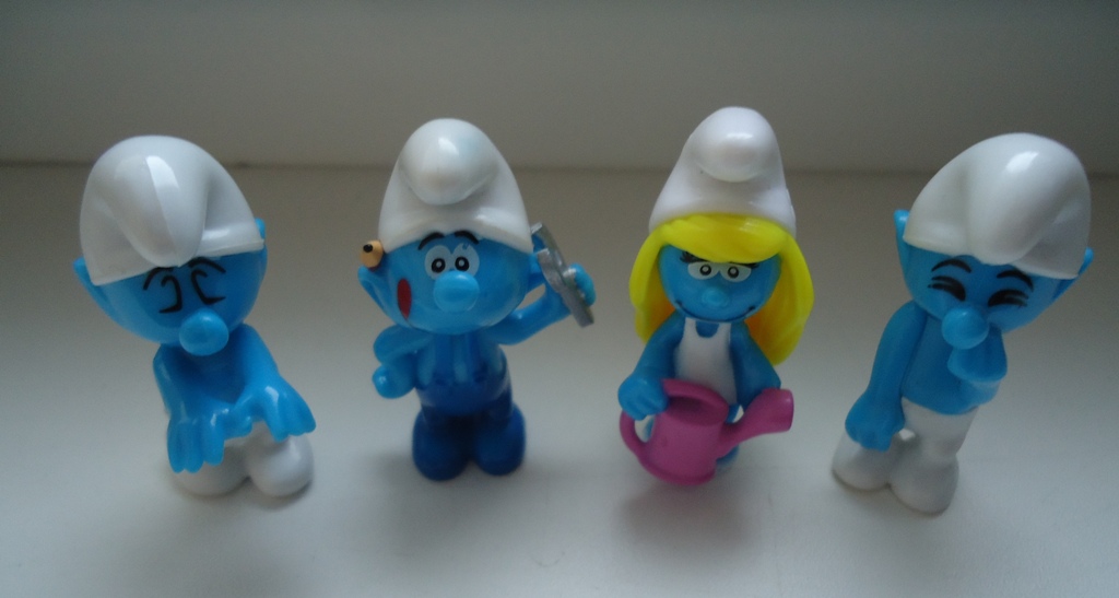 smurf figures list