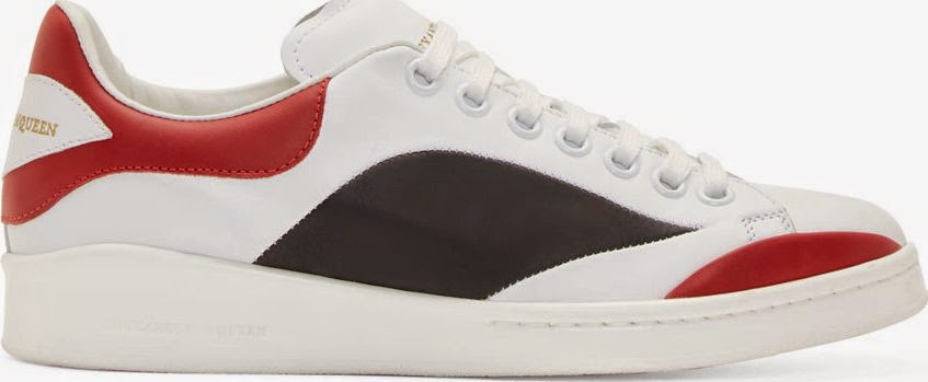 Sliced And Diced: Alexander McQueen Colorblock Sneakers | SHOEOGRAPHY