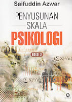   Judul  :  PENYUSUNAN SKALA PSIKOLOGI Pengarang : Dr. Saifuddin Azwar, MA. Penerbit : Pustaka Pelajar