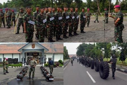 Komandan Batalyon Angkutan Bermotor-1 Marinir Membuka Orientasi Prajurit Muda Rata Yudha Yang Sejati