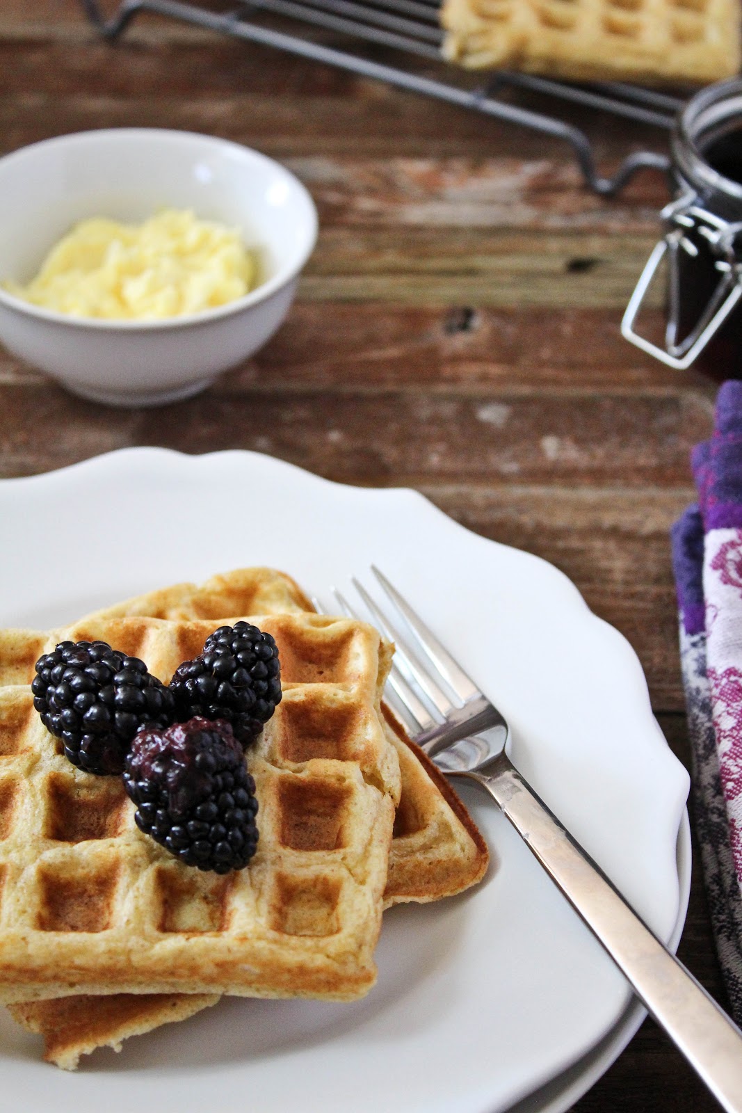 {recipe} MultiGrain Waffles the cook chronicles