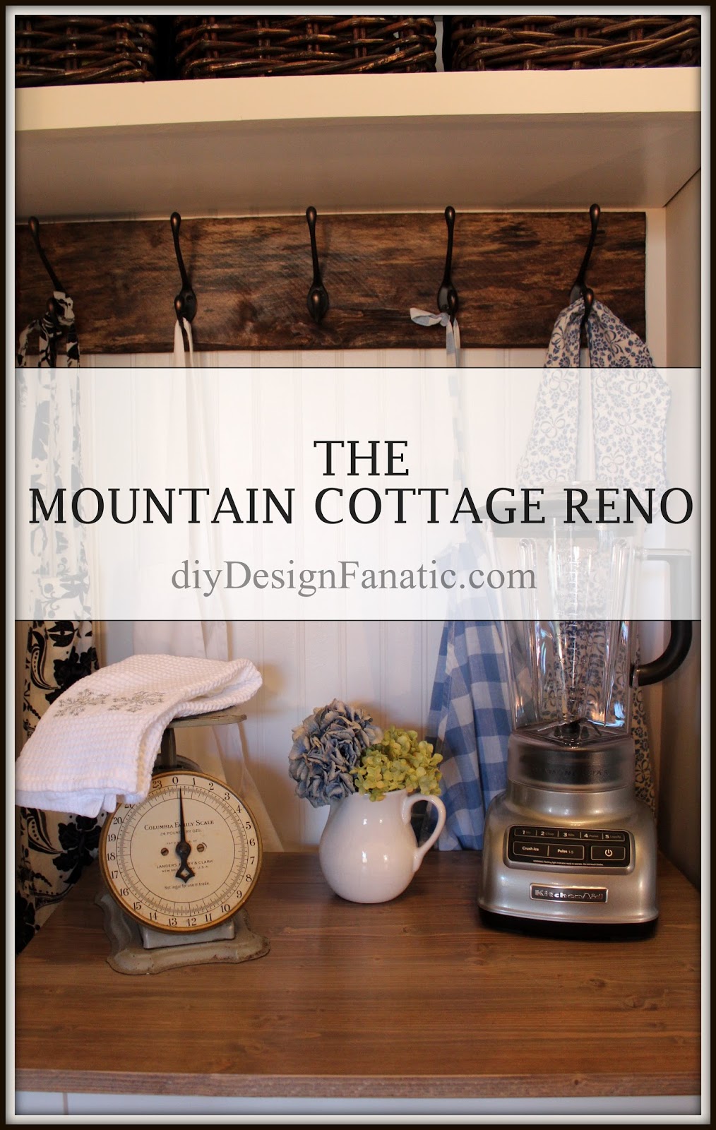 Diy Design Fanatic The Vintage Style Pantry The Mountain