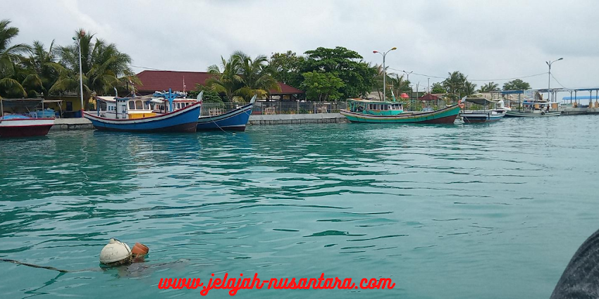 Dermaga Pulau kelapa dua - paket wisata pulau kelapa paket wisata private trip pulau kelapa 2 hari 1 malam