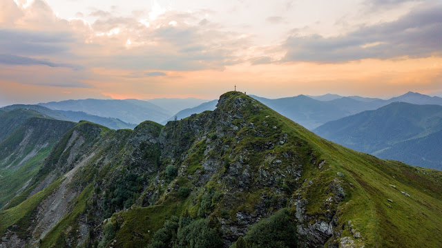 Sonnenaufgangswanderung Spieleckkogel  Wandern in Saalbach 07