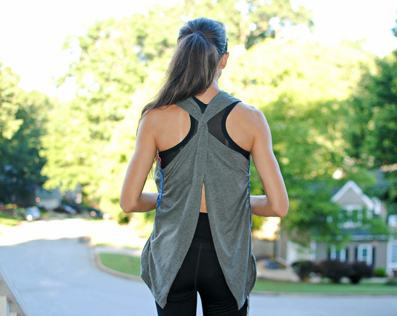 Trash To Couture Diy Workout Top From T Shirt