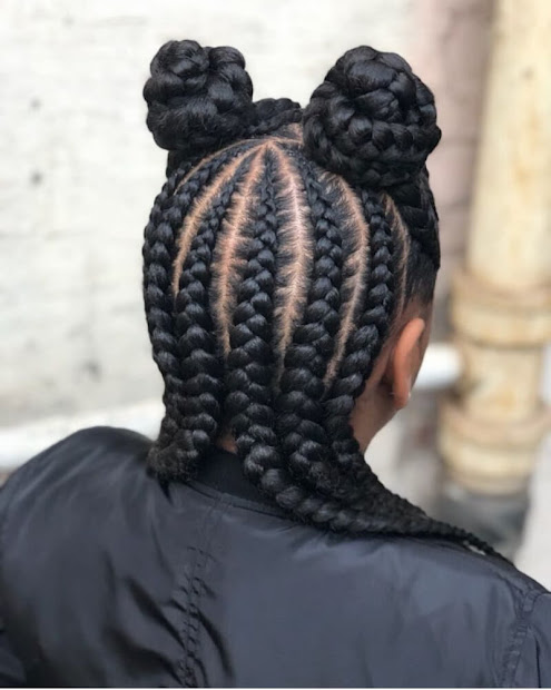 latest cornrow styles