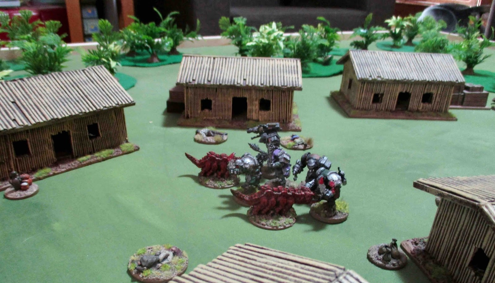 Tim's Miniature Wargaming Blog: Ambush at Carf Gakl