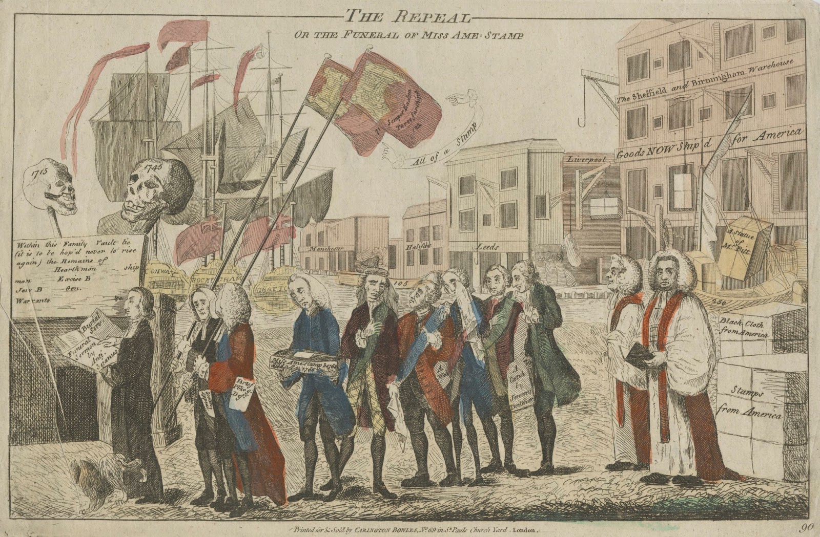 Today in History: The Stamp Act Repeal, March 18, 1766 - UM ...