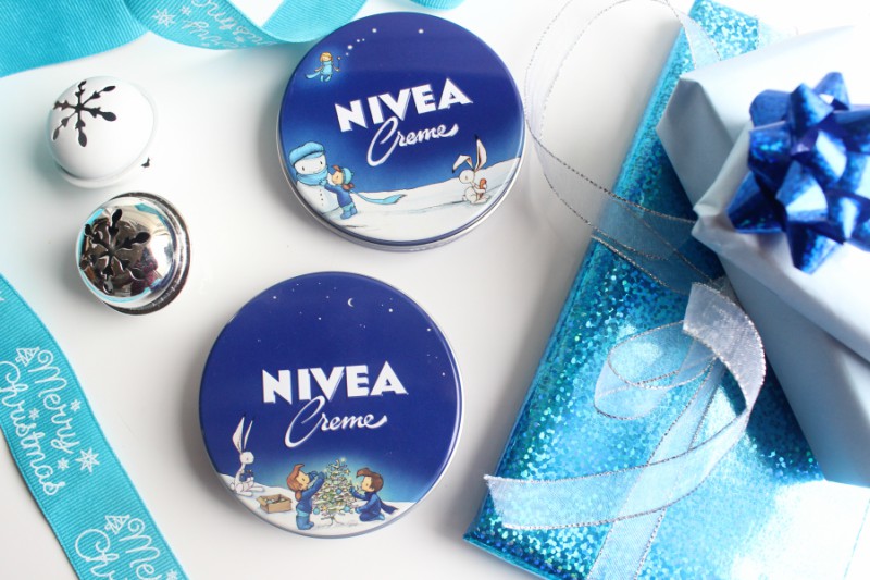 nivea personalised tin