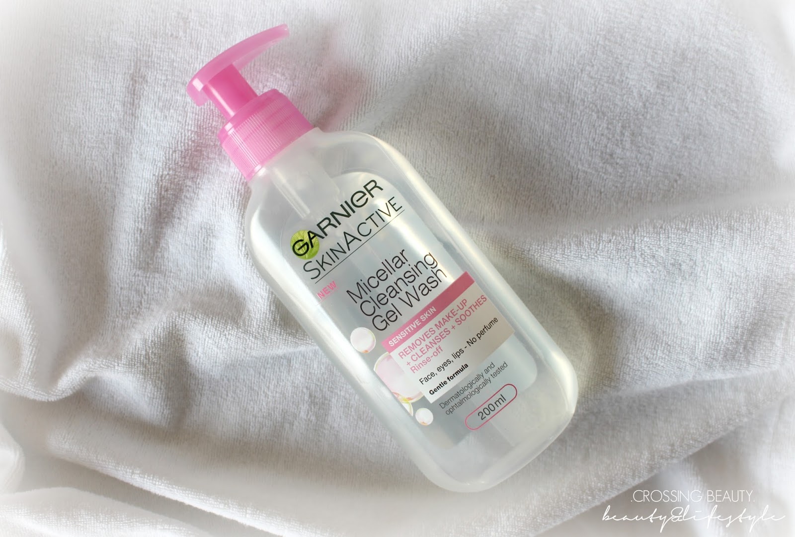CROSSING BEAUTY GARNIER SKIN ACTIVE Micellar Cleansing Gel Wash