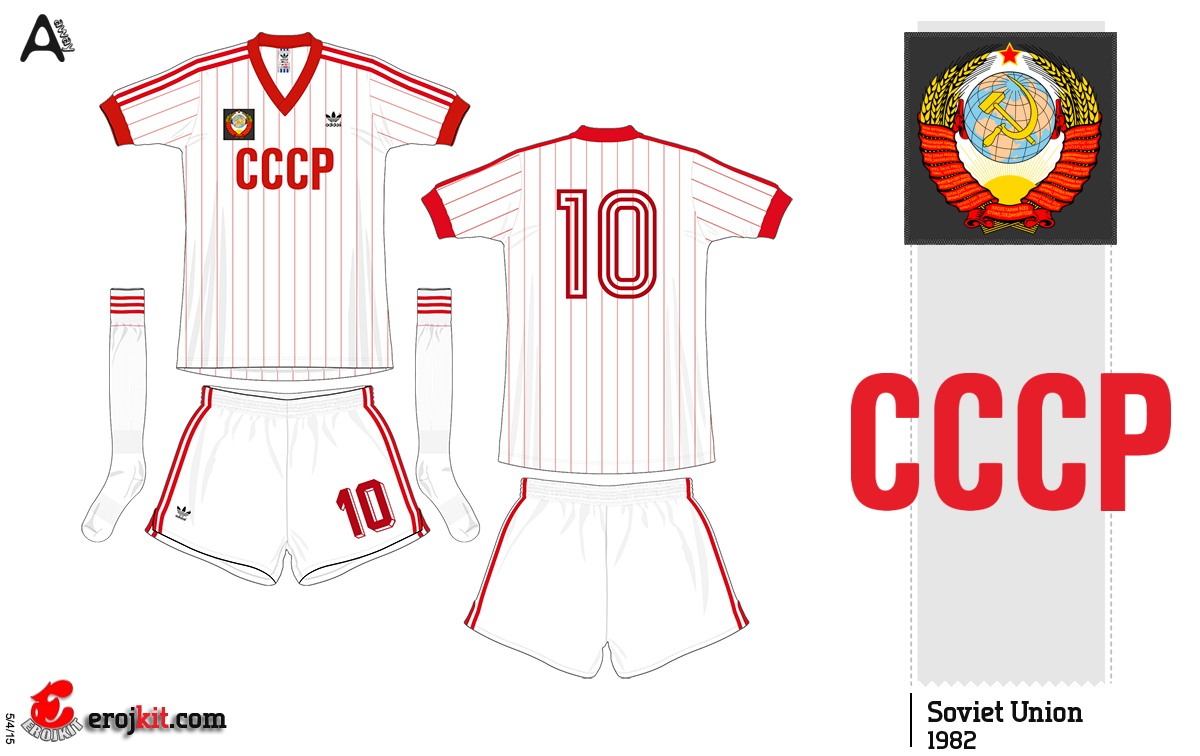 camisa adidas união soviética retrô home 1982