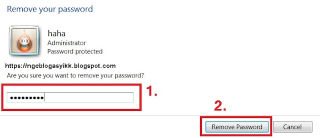tips trik change account password win 7 tips trik change account password win 7