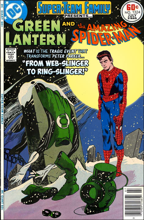 Green Lantern Spiderman
