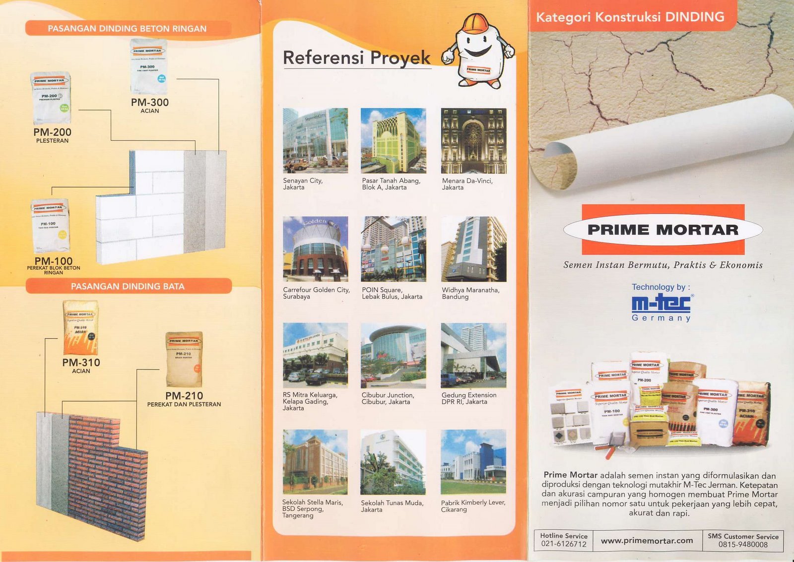 Mortar Instan PRIME MORTAR [SuplierMaterial] Pemasuk Material Bangunan