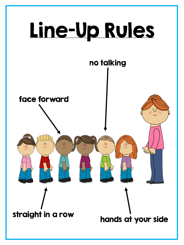Colors and Kindergarten: Classroom Rules