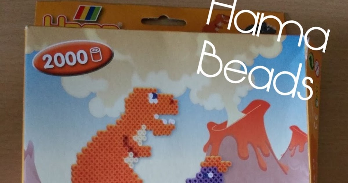 Hama Bead Dinosaurs Just a Crafty Mama