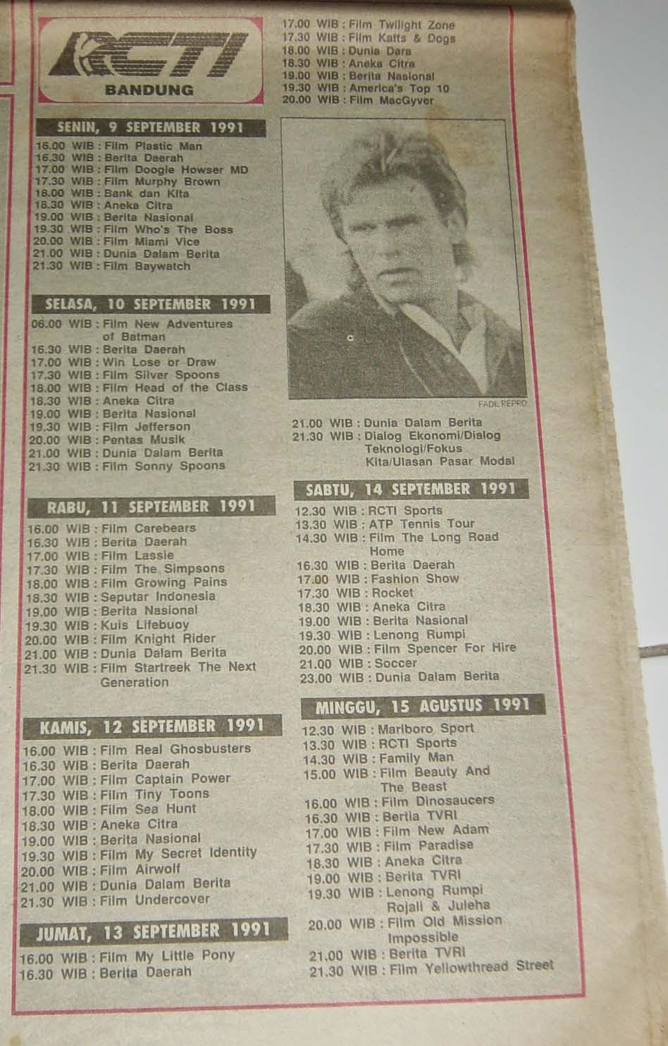 Dunia Nostalgia 80-an : Tabloid Citra + Bintang Jadul (tahun 90-an Awal)