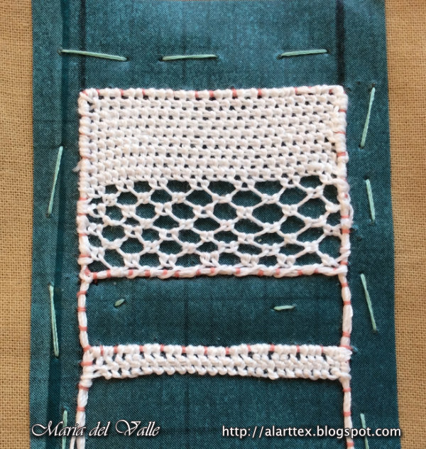 Needle Lace Tutorial - Bookmark Sampler 1 - 2 Needle Lace Tutorial - Bookmark Sampler 1 - 2