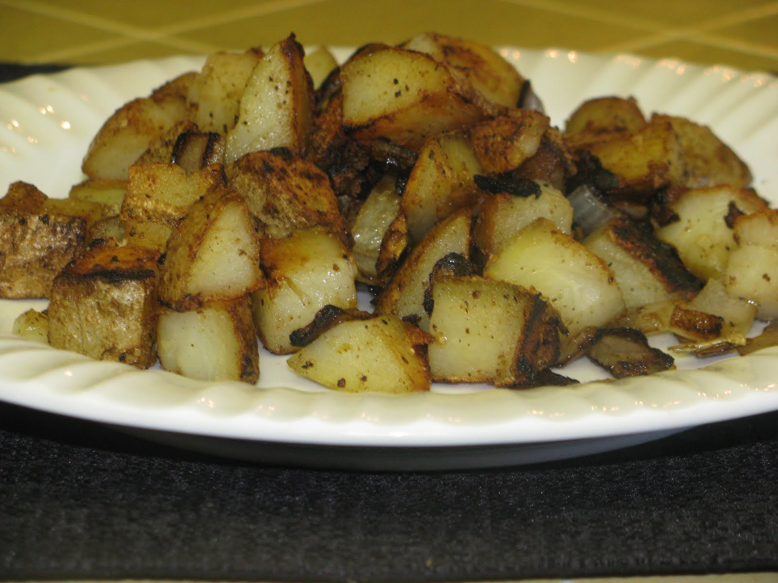 Shamrocks and Shenanigans Cast Iron Fried Potatoes