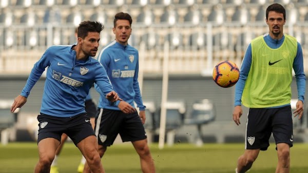 Málaga, el entrenamiento de hoy tuvo táctica y estrategia