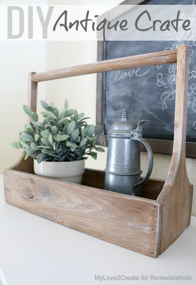 How to build an Antique Crate My Love 2 Create