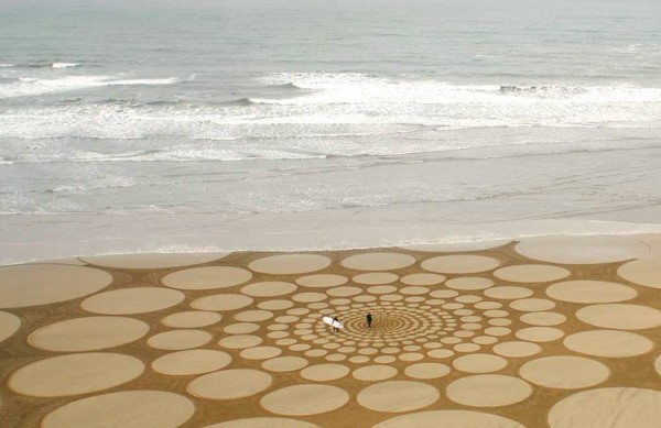 Jim Denevan. Sand. Geometría perecedera.