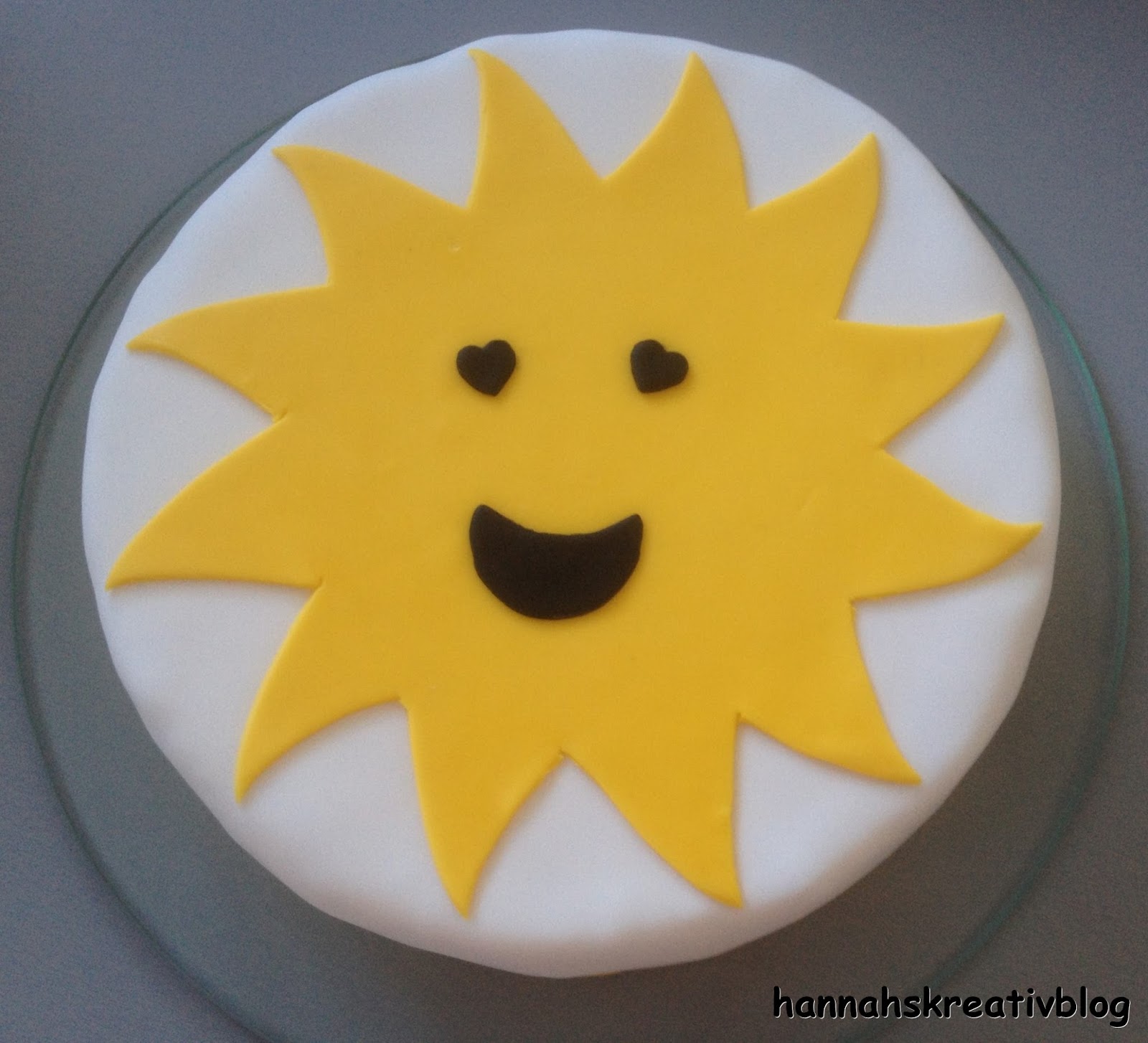 Hannahs Kreativblog: Sonnentorte