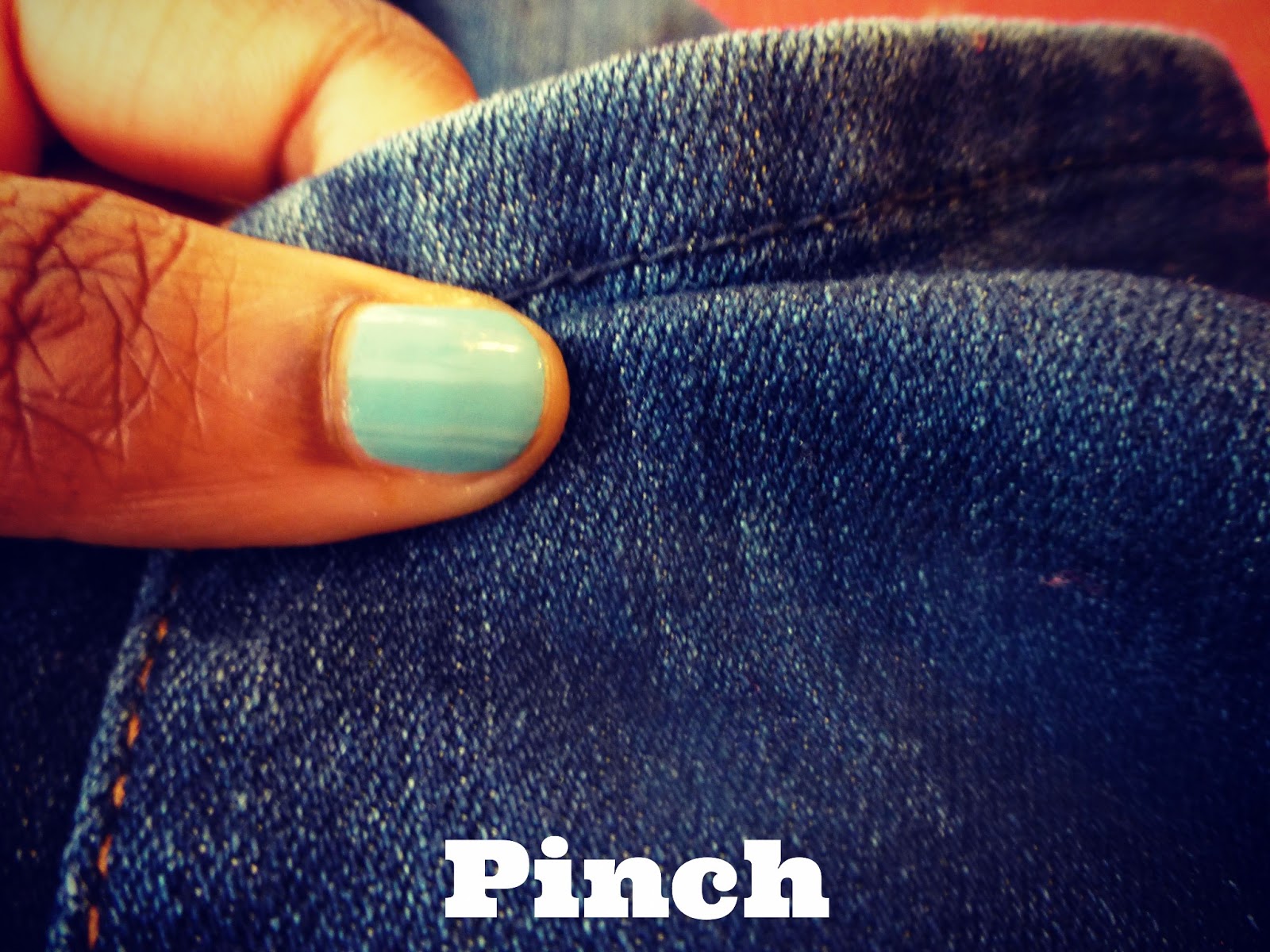 Original Jeans Hem Tutorial Thriftanista in the City