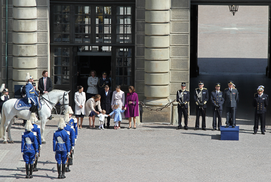 Crown Princess Victoria, Prince Carl Philip and Princess Madeleine.