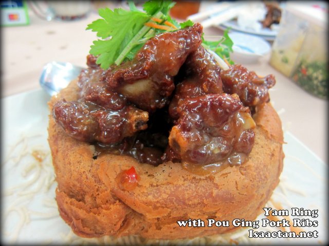 Yam Ring with Pou Ging Pork Ribs