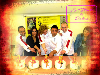 corso per pasticceri conpait, io chef docente di cake design... ;-)