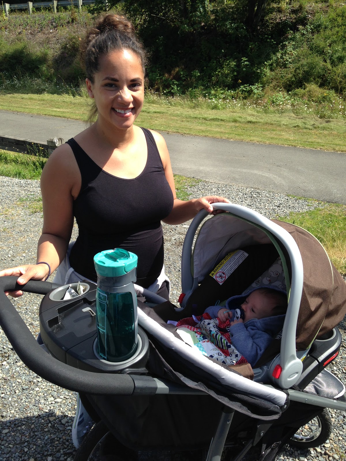 graco jogging stroller front wheel lock fix