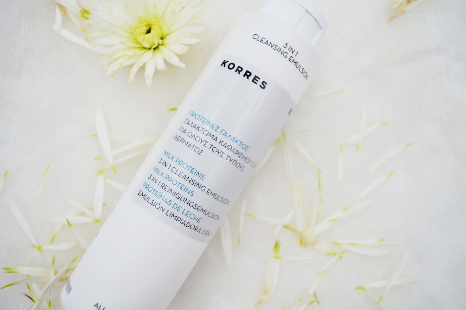 Korres 3 in 1 Cleansing Emulsion, FashionFake, beauty bloggers
