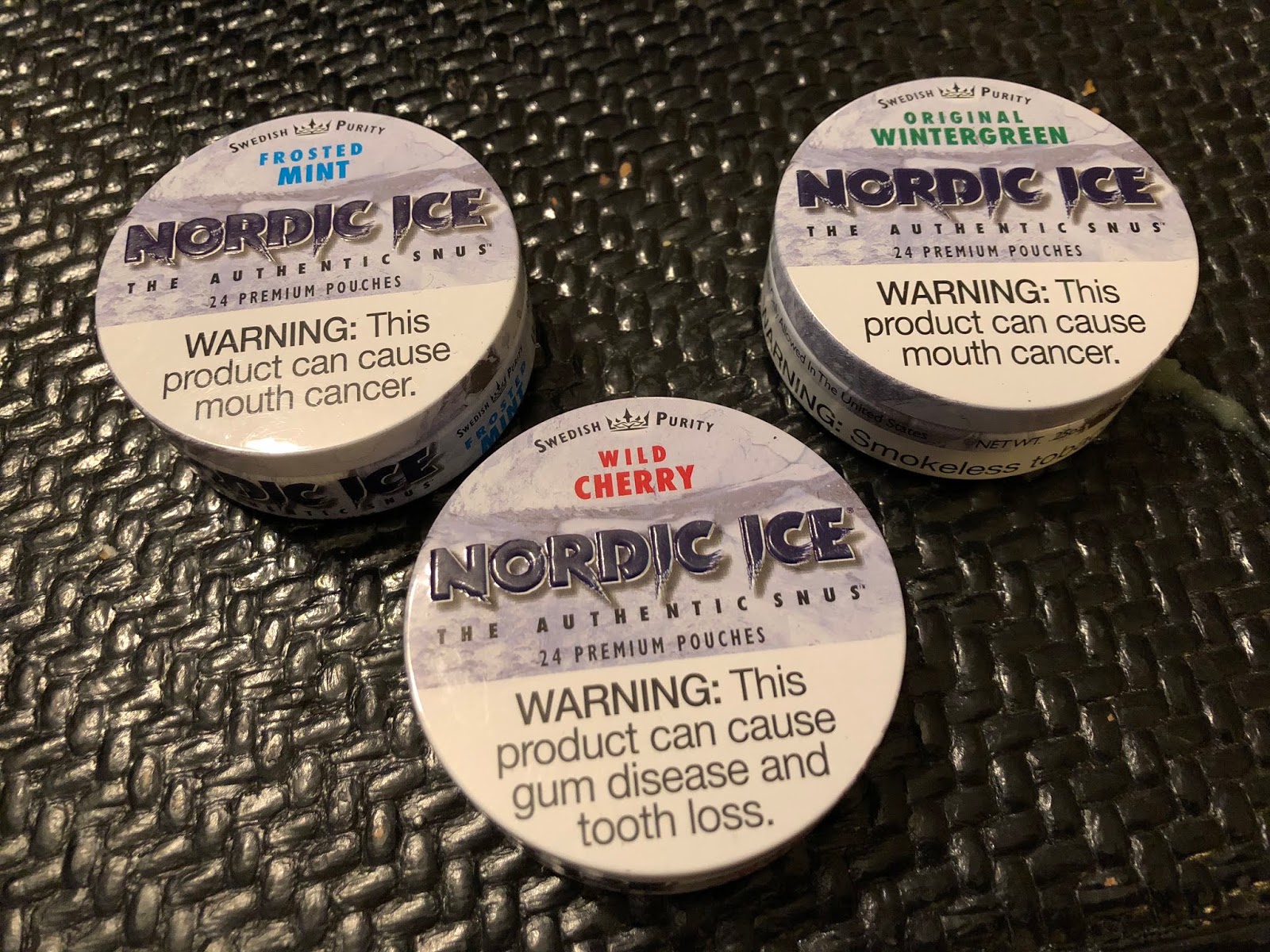 Nordic Ice (American "Snus") Reviews. 25 October 2018.