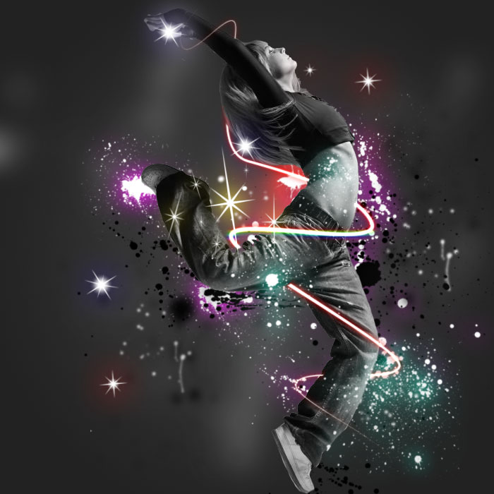 Sparkle Lightning Effect Tutorials