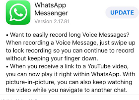 whatsapp update for iO5